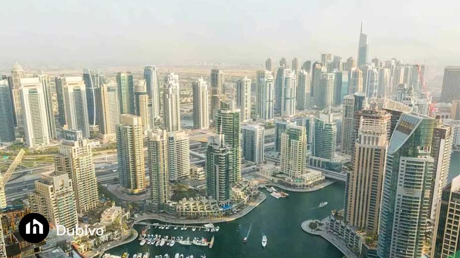 1. دبی مارینا؛ نماد زندگی مدرن کنار آب