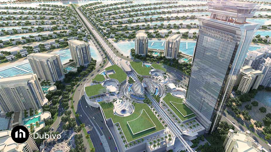 3. برج پالم جمیرا؛ نماد زندگی ساحلی