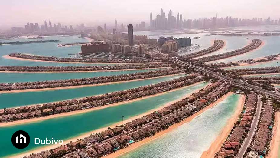 4. پالم جمیرا؛ جزیره‌ ای مصنوعی با ویلاها و هتل‌ های لوکس