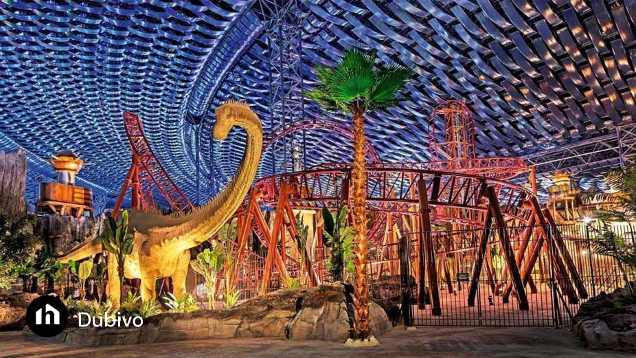 15.شهربازی آی ام جی ورلدز دبی (IMG Worlds of Adventure)