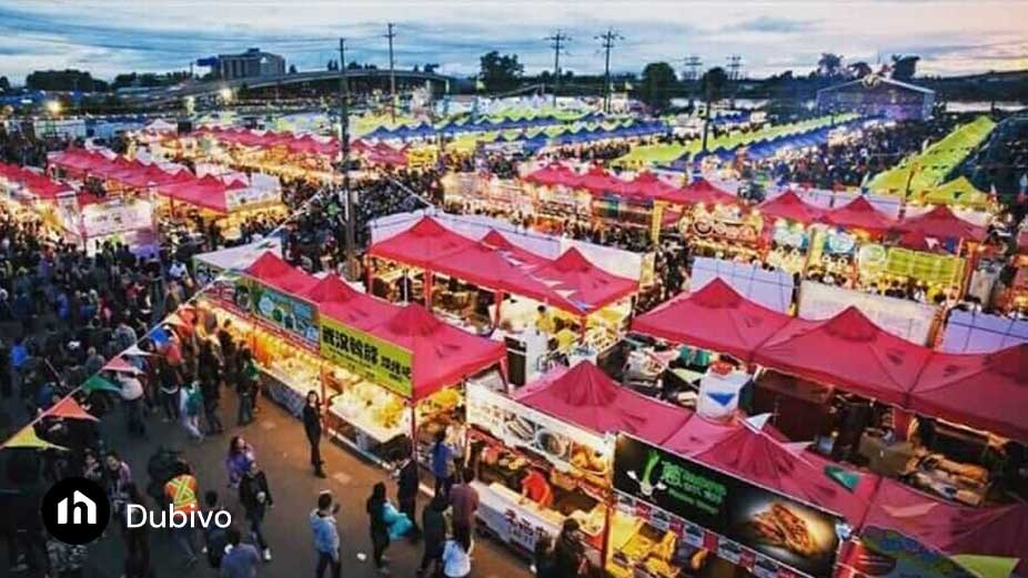 16. نایت مارکت ها (مثل Ripe Market و بازار شبانه Al Seef)