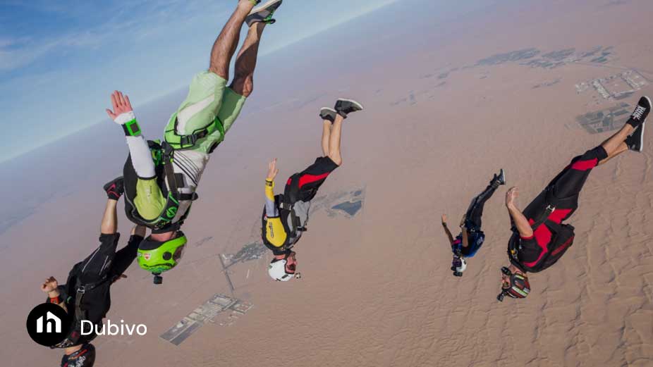 21.اسکای دایو دبی (SkyDive Dubai)