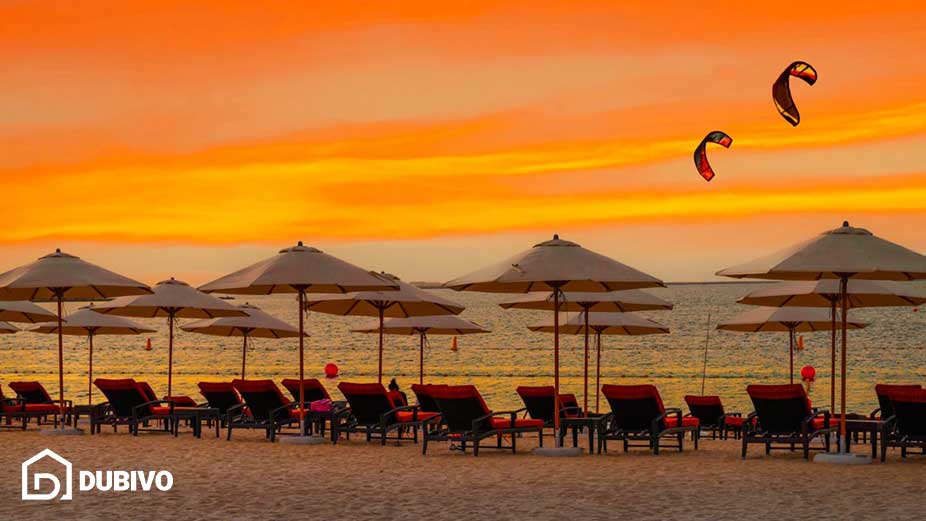 1. ساحل جزایر دبی (Dubai Islands Beach)