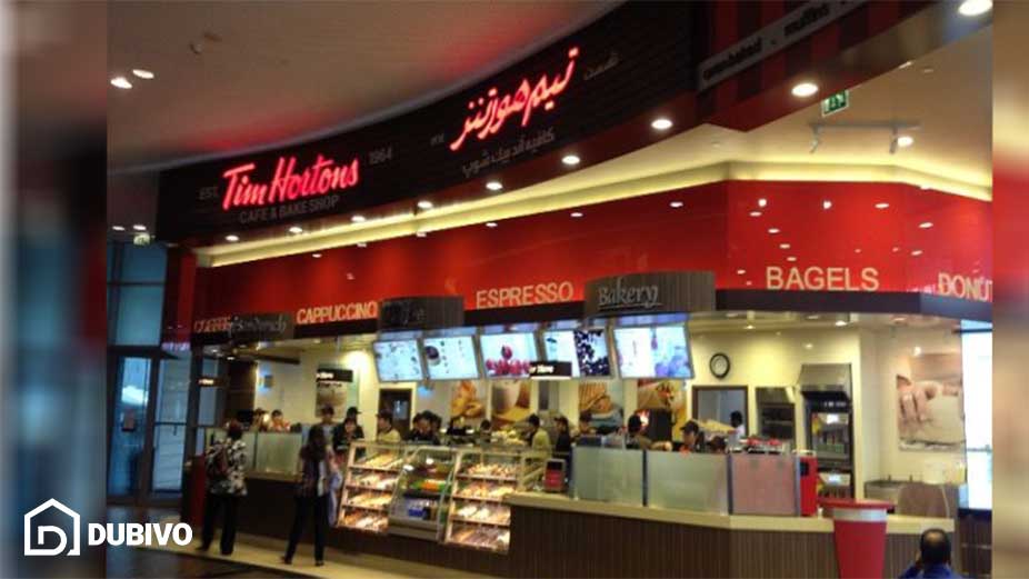 32. کافه های زنجیره ای Tim Hortons