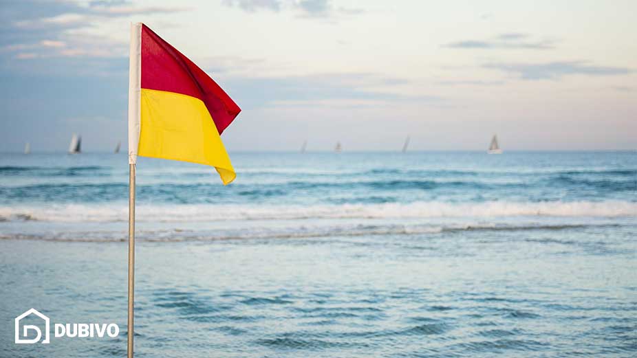 آگاهی از پرچم های شنا و ساعات مجاز