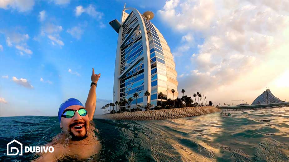 ساحل برج العرب (Burj Al Arab Beach)