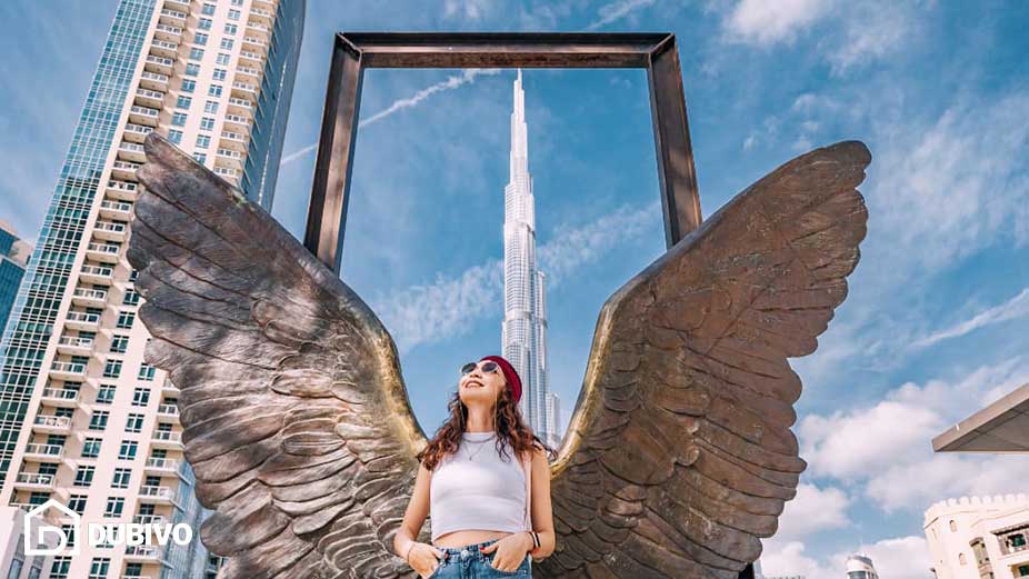 بهترین زمان عکاسی از بال فرشته دبی