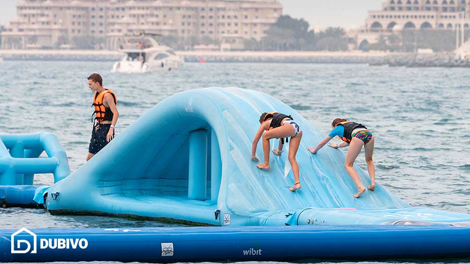 موج های ابی دبی 18 پارک آبی آکوافان دبی