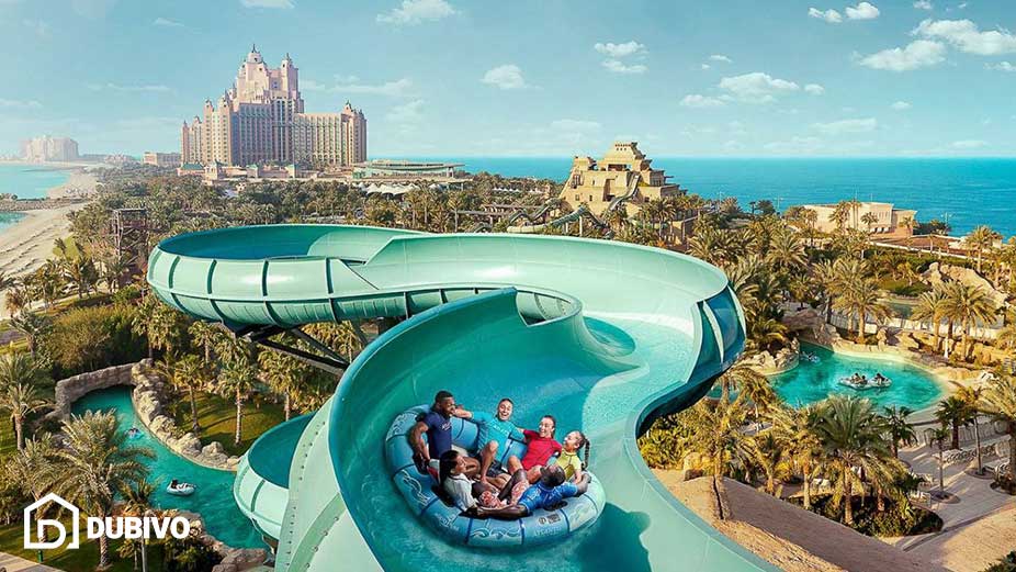 موج های ابی دبی 13 پارک آبی آتلانتیس دبی