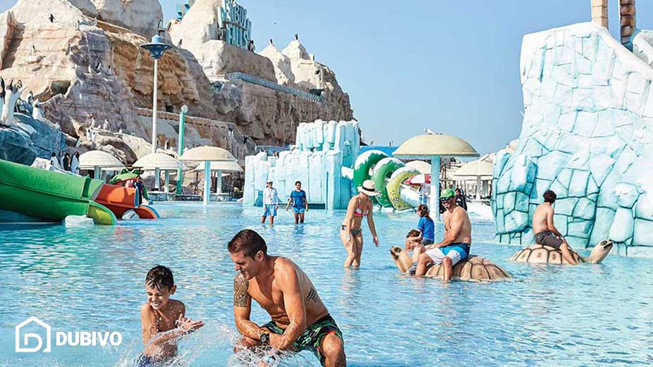 موج های ابی دبی 16 پارک آبی آیس لند دبی