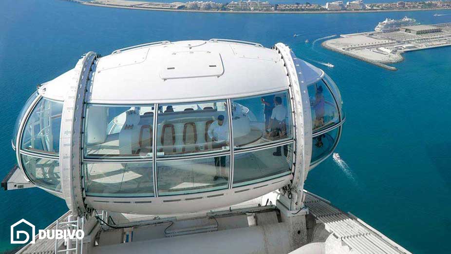 چشم دبی کجاست | امکانات، زمان بازدید و حقایق جالب آن 11 حقایقی جالب از چرخ و فلک عین دبی