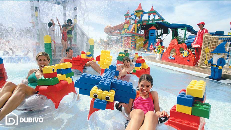 موج های ابی دبی 14 پارک آبی لگولند دبی