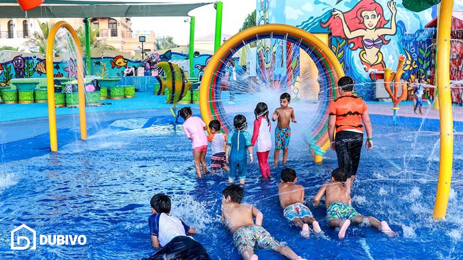 موج های ابی دبی 17 پارک آبی اسپلش ان پارتی دبی