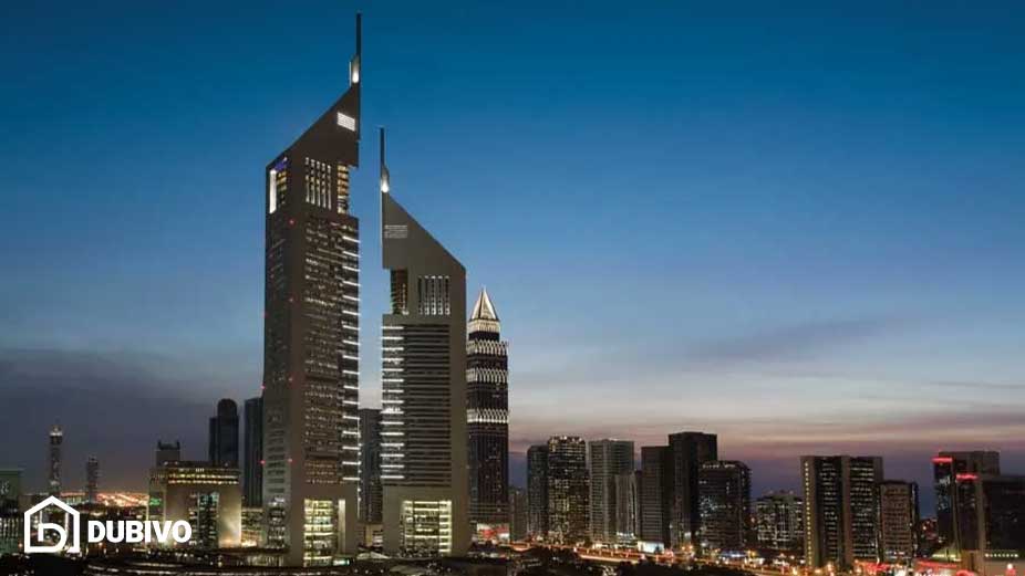 معرفی بهترین هتل های خیابان شیخ زاید دبی 20 هتل جمیرا Jumeirah Emirates Towers
