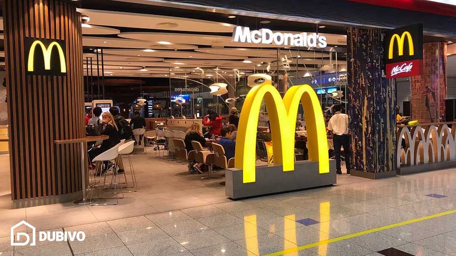 قیمت مک دونالد در دبی
