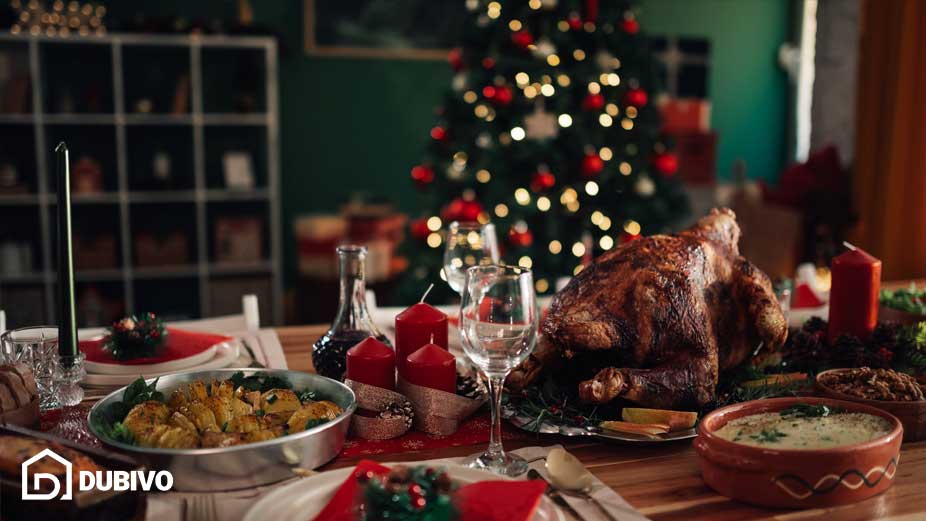 راهنمای کامل سفر و تفریح در کریسمس در دبی 20 غذاهای مخصوص و شام کریسمسی